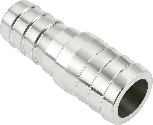 2 قطعة 304 الفولاذ المقاوم للصدأ تقليل جهاز الربط بارب ، 1/2 "إلى 5/8" خرطوم بارب مع 4 قطعة خرطوم المشابك in Kuwait