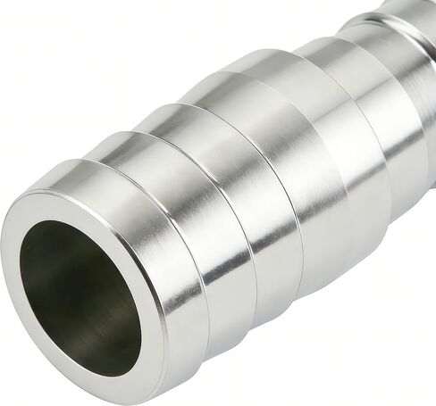2 قطعة 304 الفولاذ المقاوم للصدأ تقليل جهاز الربط بارب ، 1/2 "إلى 5/8" خرطوم بارب مع 4 قطعة خرطوم المشابك in Kuwait