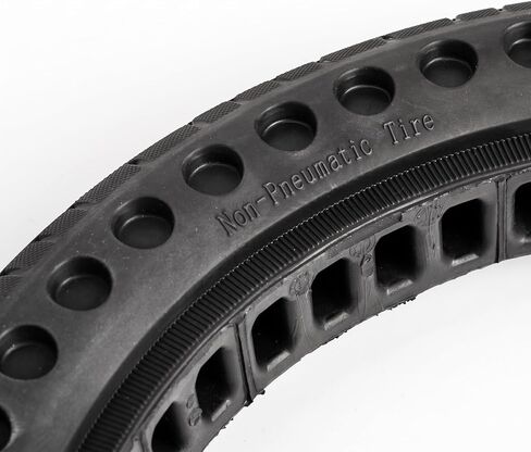 إطار دراجة صلب 14x2.125 بدون إطار قرص العسل المسطح لدراجة كهربائية مقاس 14 بوصة إطار مقاوم للثقب [مضاد للانزلاق] in Kuwait
