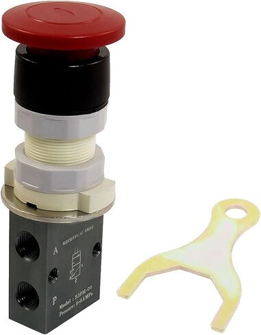 1/8" PT Thread Three Way Two Position Momentary Mechanical Valve S3PM-06 in Kuwait