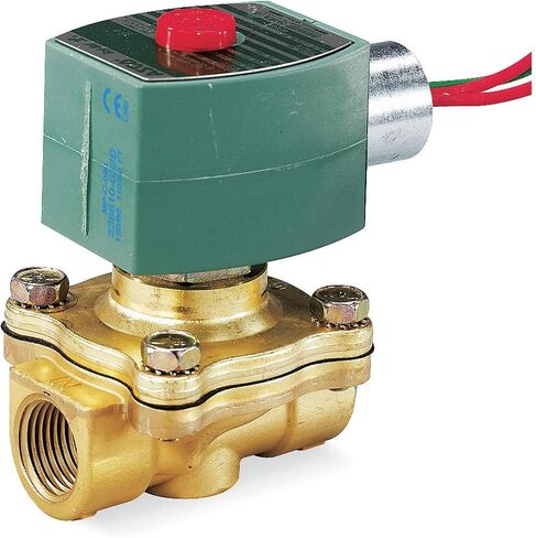 REDHAT 120/60, 110/50 Brass Solenoid Valve, Normally Closed, 1/2" Pipe Size in Kuwait