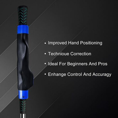 Axioms Golf Grip Trainer, Golf Club Grip Trainer for Right Hand,Golf Training Swing Aid for All Level Golfers,Improves Grip Strength and Accuracy,Trains Correct Hand Position for Stable Swing in Kuwait