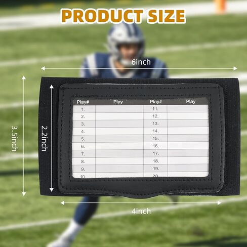 سوار معصم للعب ZenNex Quarterback (QB)، مدرب قواعد اللعبة لذراع كرة القدم Sprots مع 3 مقصورات PVC للشباب in Kuwait