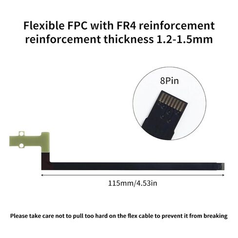Filament Sensor Kit(2Pcs) for BambuLab A1/ A1 Mini: Hall Board Replacement with FPC Cable for Detecting Supply Status of Consumables in Hotend Extruder 3D Printer Accessories in Kuwait