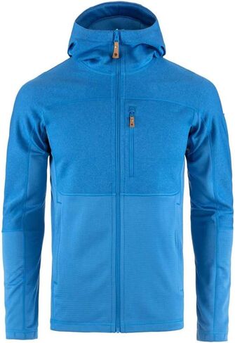 Fjällräven Abisko Men's Trail Full Zip Hooded Fleece - Breathable, Comfortable, Lightweight Fleece Warmth - Hiking, Trekking in Kuwait