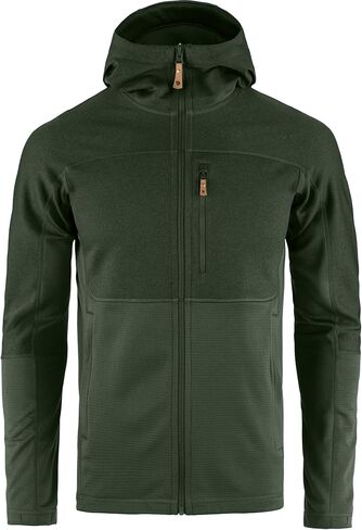 Fjällräven Abisko Men's Trail Full Zip Hooded Fleece - Breathable, Comfortable, Lightweight Fleece Warmth - Hiking, Trekking in Kuwait