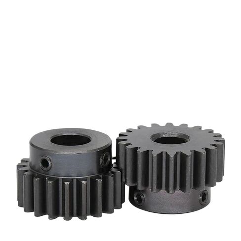 1.5M-20T Bore 5/6/6.35/7/8/10/12/14mm Teeth Thickness 12mm Carbon Steel Metal Gears 1Pcs(6 mm) in Kuwait