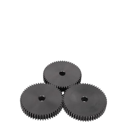 Cylindrical Gear 1m Teeth Pitch 3.14mm SC45# Carbon Steel 1M-67T/68T-76T 1Pcs(1M74T (Bore 10 mm)) in Kuwait