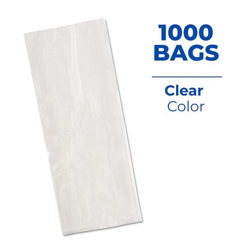 Inteplast Group IBS PB060315H Get Reddi Food & Utility Bag، 6 بوصة × 3 بوصة × 15 بوصة، 3.5 كيو تي، 1.0 مل، شفاف، 1000 كيس in Kuwait