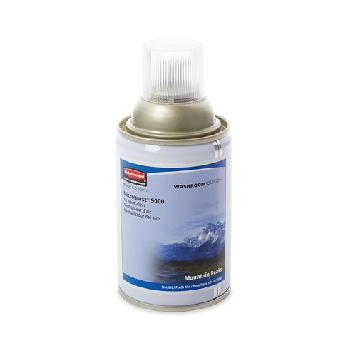 منتجات رابر ميد التجارية Microburst 9000 معطر هواء قابل لإعادة التعبئة، قمم الجبال، يدوم طويلاً، نظام التحكم التلقائي في الرائحة، للحمامات في المطاعم/المطارات/المكاتب، عبوة من 4 قطع in Kuwait