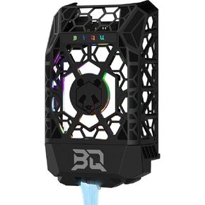 BIQU Panda Jet Pack V2 Black لطابعات Bambu-Lab P1S P1P X1C X1E ثلاثية الأبعاد، وقناة مروحة التبريد، ومؤشر حالة طابعة الإضاءة بنمط H2D، والتحكم في الويب، متوافق مع Stock Extruder وPanda Revo in Kuwait