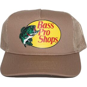 Authentic Fishing & Hunting Mesh Back Trucker Hat - The Ultimate Accessory for Outdoor Activies (US, Alpha, One Size, Khaki) in Saudi Arabia