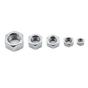 1Pcs 304 Stainless Steel Hex Nuts M24 Standard External Hexagon Screw(M6(304)) in Kuwait