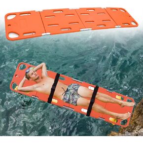 Water Floating Rescue Stretcher - 185cm First Aid Spine Board for Pools, Water Parks & Emergency Rescue - Ideal for Large Patient Transport & Lifeguard Use in Kuwait