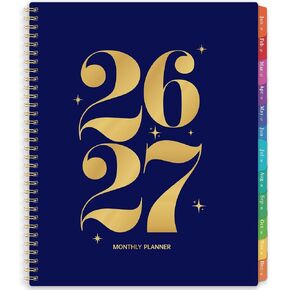 2026 Planner - 2026 Planner Weekly and Monthly من يناير 2026 - ديسمبر 2026 ، تقويم 2026 مخططين مع علامات تبويب شهرية وجيب داخلي ، 8.5 "× 11" in Kuwait