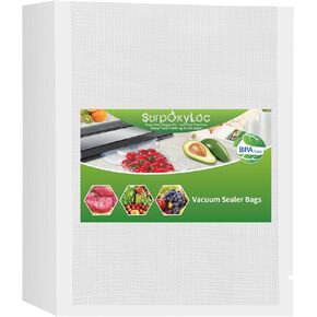 Vacuum Sealer Bags,100 Large Gallon 12x16 Inch,BPA‑Free Heavy‑Duty Food Storage Pre‑Cut Bags in Saudi Arabia