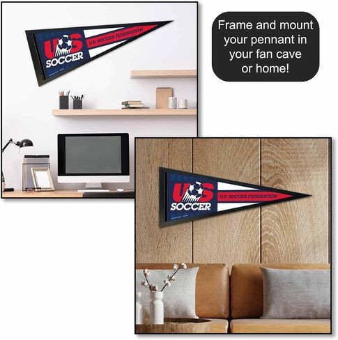 U.S. Soccer Federation Logo Pennant and 12x30 Banner in Kuwait