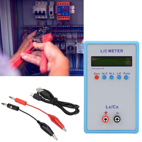Inductance Capacitance Meter Handheld L/C Meter Electric Multimeter ABS 200A in Kuwait