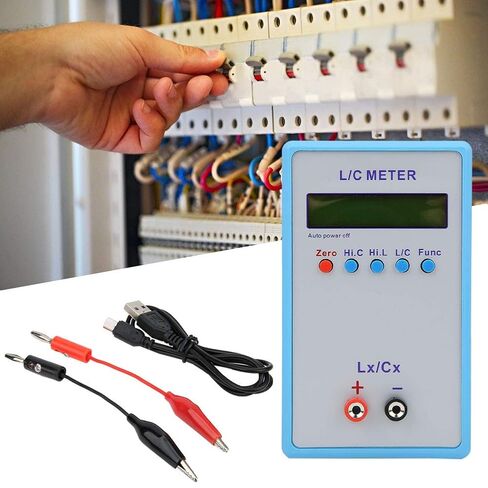 Inductance Capacitance Meter Handheld L/C Meter Electric Multimeter ABS 200A in Kuwait