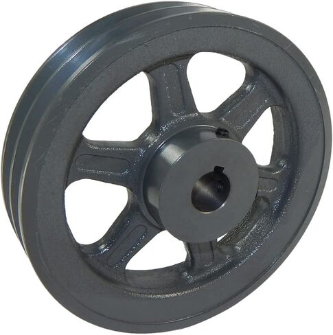 OKSLO LeesonAMEC 5.75 x 1-1/8 بكرة أخدود مزدوجة على شكل حرف V/إحزم # 2BK60X1-1/8، صنع في الصين بواسطة Lee in Kuwait