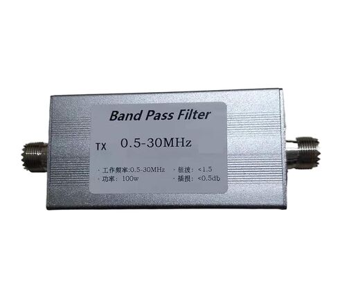 BPF-0.5-30 0.5-30MHz Band Pass Filter Filter Band Pass Covers Medium Wave Covers Short Wave in Kuwait