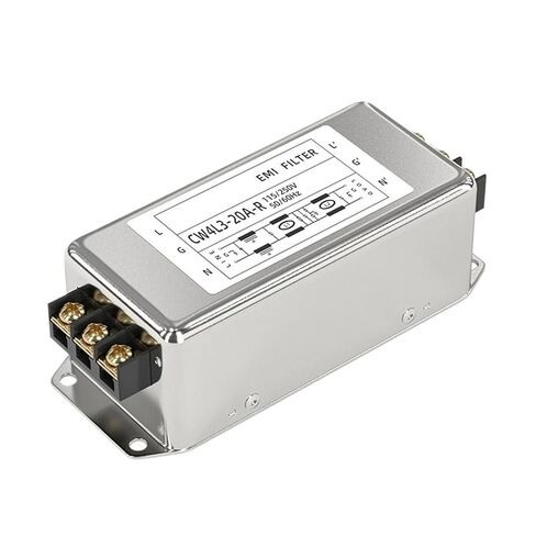 مرشح طاقة تيار متردد أحادي الطور، مرشح EMI ثلاثي المراحل، كتلة طرفية 220 فولت CW4L3-3A/6A/10A/20A/30A-R مضاد للتداخل CW4L3-10A-R(CW4L3-10A-R) in Kuwait