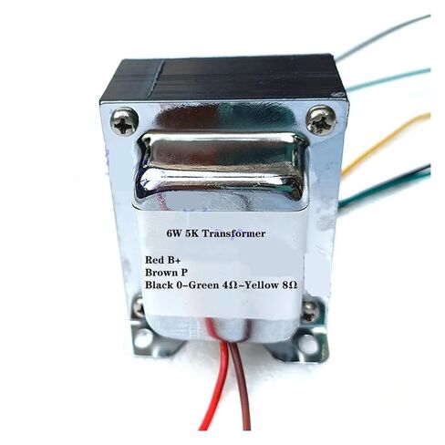 محول إخراج مكبر الصوت 5K: محول إخراج أحادي الطرف 0-4-8Ω 6 وات، قلب حديد Z11، 6P14 6P1 6V6 محول طاقة أنبوبي مفرغ محول إخراج الصوت in Kuwait