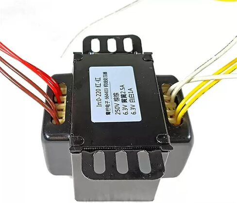 47W ZL664403 50W واحد 250V مزدوج 6.3V المرارة المحول الأمامي الأسلاك النحاسية الثور التدريع الكامل in Kuwait