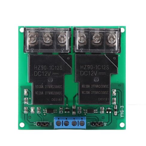 YYG-3 Optocoupler Relay Module 30A DC5V/12V – Bidirectional Isolation for Industrial Control & Automation, 9.5mm Terminal Compact Design(DC12V) in Kuwait