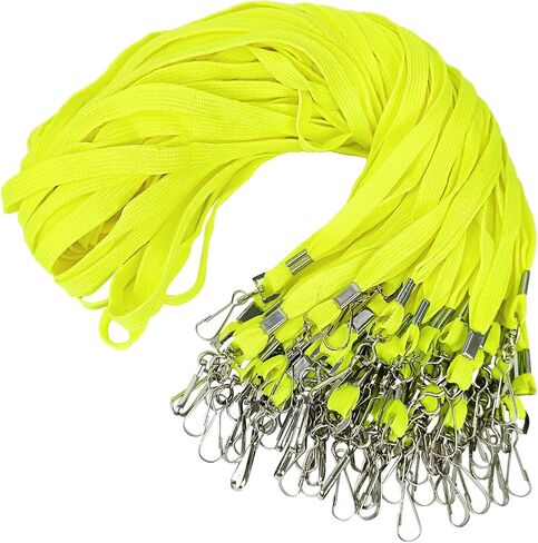 Korty Pink Lanyard Bulk 50 Packs Packs Badge Lanyards for Id Badges Neck Cruise ID Tag (50 ، Pink) in Kuwait