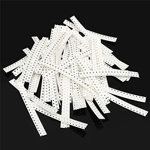 وحدة كهربائية جديدة 1280 قطعة 64 قيم 0805 مجموعة متنوعة من مقاومات SMD رقائق 5% 0ohm-10Mohm 0.125 واط مقاوم أفضل الأسعار in Kuwait