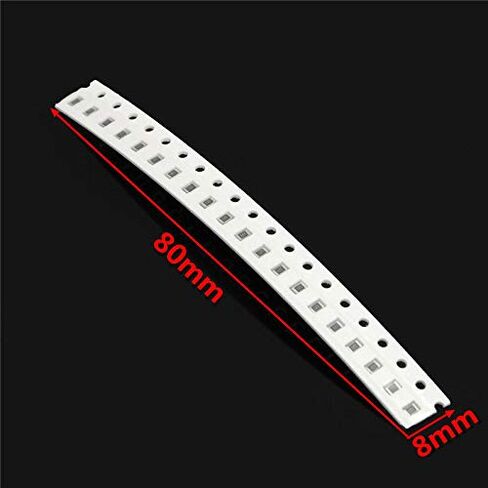 وحدة كهربائية جديدة 1280 قطعة 64 قيم 0805 مجموعة متنوعة من مقاومات SMD رقائق 5% 0ohm-10Mohm 0.125 واط مقاوم أفضل الأسعار in Kuwait
