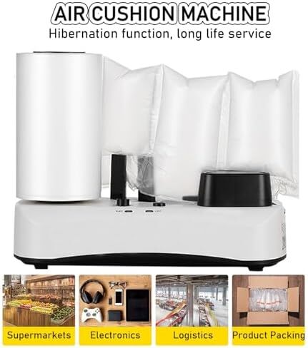 Air Cushion Packing Machine for Secure Transit Protection | Efficient Sealing for E-Commerce Shipping in Kuwait