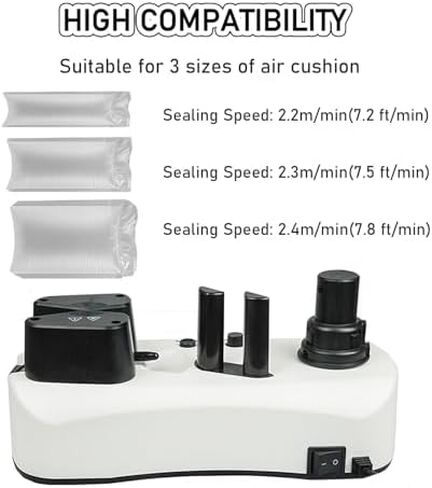 Air Cushion Packing Machine for Secure Transit Protection | Efficient Sealing for E-Commerce Shipping in Kuwait