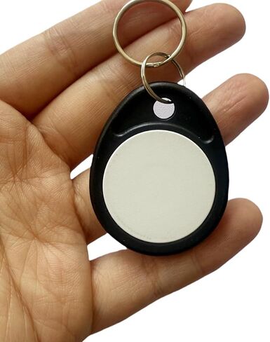 20 قطعة سلسلة مفاتيح RFID الموجودة في قاعدة المفتاح NFC NTAG215 علامات فوب الرئيسية بطاقة هوية قريبة علامة NFC، بطاقات مفاتيح 13.56 ميجاهرتز وحدة تحكم في الوصول إلى مادة ABS مناسبة للتحكم في الوصول إلى الباب in Kuwait
