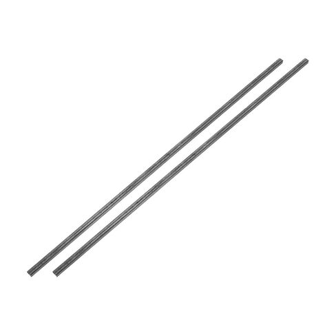 uxcell 2Pcs Square Steel Bar Stock, 13/64"x13/64"x12"(5mmx5mmx305mm) A36 Square Steel Rod Bars Precision Key Stock for Keyways Structural Support Industrial Machinery DIY Craft in Kuwait