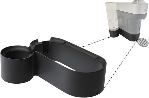 حامل Riser لـ Nespresso Vertuo Pop+، أسود، ارتفاع 2.5 بوصة، مع تصميم حافة مثبتة ممسوحة ضوئيًا ثلاثي الأبعاد، مخزن سلك مدمج، متوافق مع الطرازات القياسية والفاخرة. يستوعب الأكواب والأكواب والأكواب مقاس 7.5 سم وأقل in Kuwait