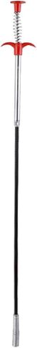 Flexible Grabber Claw Pick Up Tool, 22.4 Inch Long Reach Bendable Hose Reacher with 4 Claws, Slim Mechanical Suction Assist for Sink Drains, Toilet, Sewer, Clogged Hair Removal(0.57m) in Kuwait