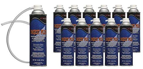 Quest Specialty DIGEST PLUS Foaming Drain Cleaner and Odor Eliminator Case of 12 - (20 oz.) Cans, white, 2040 in Kuwait