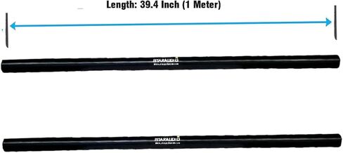 Pair 1 Meter On-Stage Stands Subwoofer Speaker System Black Shaft Poles Steel Subwoofer to Speaker 3.3ft Pole Mount Stand in Kuwait