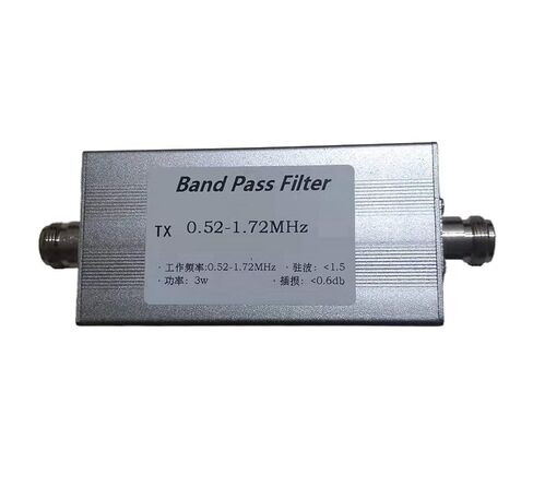 BPF-0.52-1.72M MW Band Pass Filter 0.52-1.72MHz BPF Receive use in Kuwait