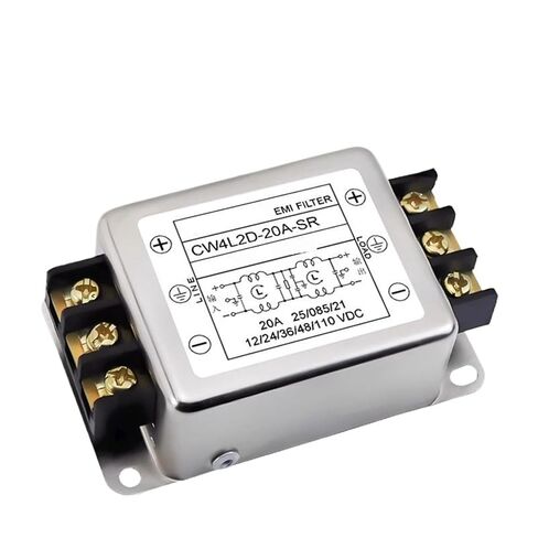EMI Filter Terminal Type DC Two-Stage CW4L2D-3/6/10/20A-SR Power Supply Filter(CW4L2D-20A-SR) in Kuwait