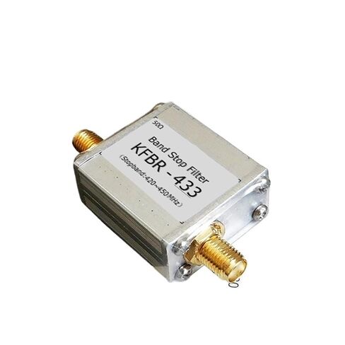 420~450MHz Band-Stop Filter, Cut 433MHz ISM SMA Interface Maximum Carrying Power: 10 W (40 dBm) KFBR-433 in Kuwait