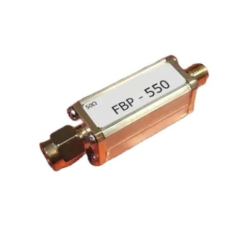 مرشح تمرير النطاق 550 (510～570) ميجاهرتز، أقصى قدرة حمل لواجهة SMA: 5 وات (37 ديسيبل مللي أمبير) FBP-550 in Kuwait