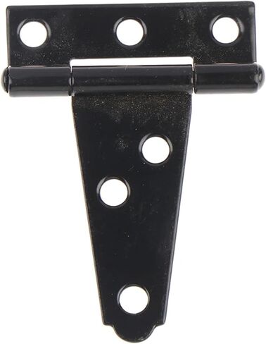 Black Paint T Shape Triangle Hinge Cabinet Shed Gate Hinges Hardware 1Pcs(A1) in Kuwait