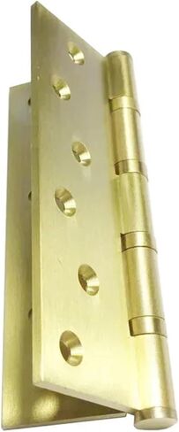5/6 Inch Solid Brass Heavy Wood Door Hinge Fittings Duty 1Pcs(1pc Copper Color,5 inch 128mm) in Kuwait