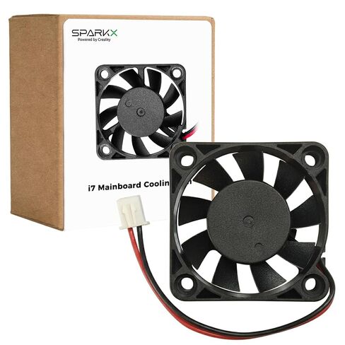 Creality Official K2 Plus Heatbreak Fan، مروحة تبريد الحلق 24 فولت مع تبريد عالي الكفاءة، ملحقات مروحة بالوعة الحرارة من سلسلة K2 لـ Creality K2 Plus/K2 Pro/K2 in Kuwait