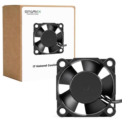 Creality Official K2 Plus Heatbreak Fan، مروحة تبريد الحلق 24 فولت مع تبريد عالي الكفاءة، ملحقات مروحة بالوعة الحرارة من سلسلة K2 لـ Creality K2 Plus/K2 Pro/K2 in Kuwait