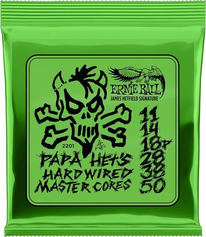 Ernie Ball Papa Het's Hardwired Master Cores Signature Strings 11-50 Gauge (P02201) in Kuwait