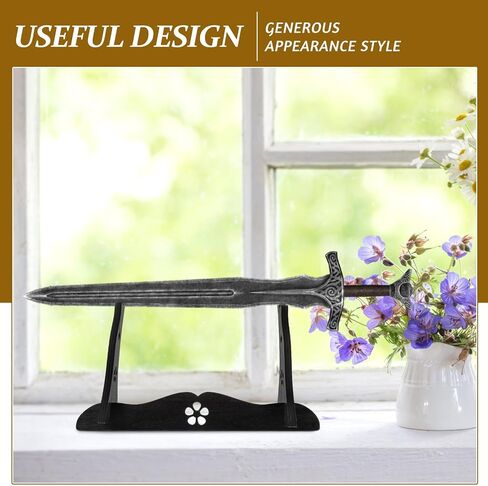 Wooden Flute Display Stand Two-tier Sakura Base Decorative Collection Storage Rack Household Holder for Flute and Display in Kuwait